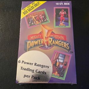 Mighty Morphin Power Rangers 1996 - 18 Ct x 6 Cards Per Pack = 108 cards Sealed